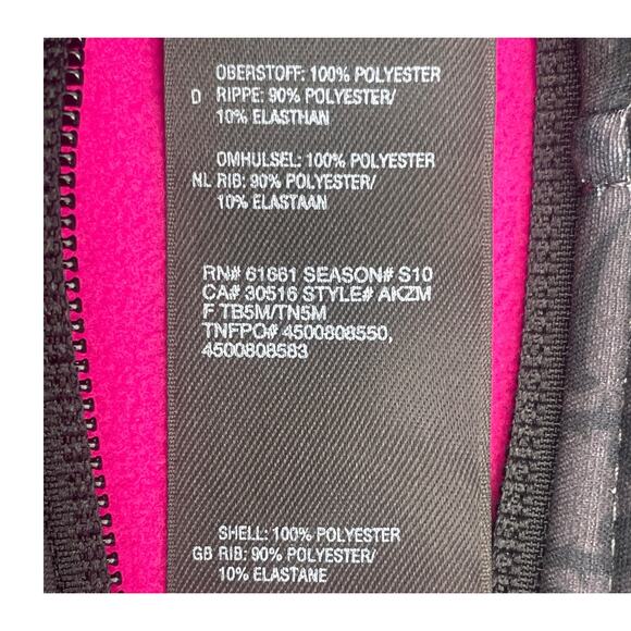 The North Face Apex Graphic Full-Zip Hoodie Women's Size Medium - Picture 15 of 16